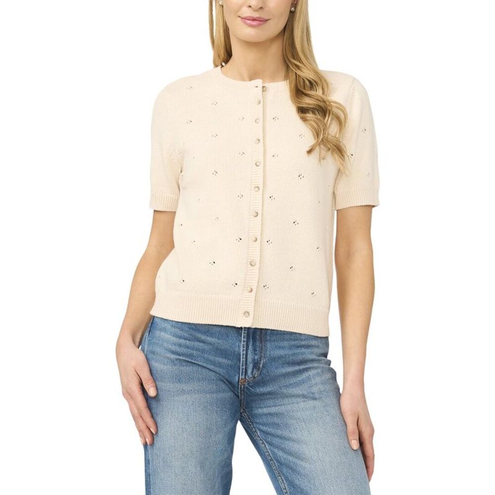 Cece Womens  Cardigan, Beige